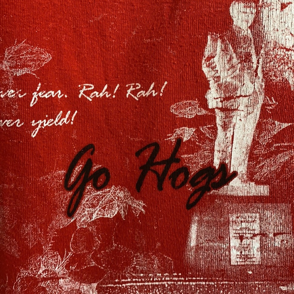 Arkansas Razorbacks Fight Song Shirt M - Picture 5 of 7